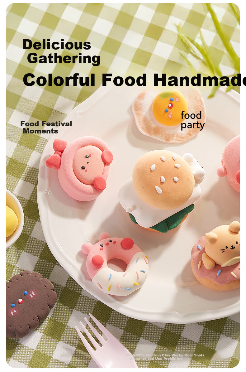 Floating Large Flat Ultra-Light Clay 36 Colors Non-Toxic Odorless Clay Educational Handmade Toy Children's Day Gift 19