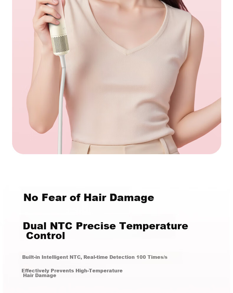 Kandao【Price Guarantee 618】Hair Dryer High-Speed Wind Large Negative Ion Hair Care Quiet Fast Drying Plasma Hair Dryer Home Use Birthday Gift for Girlfriend 16
