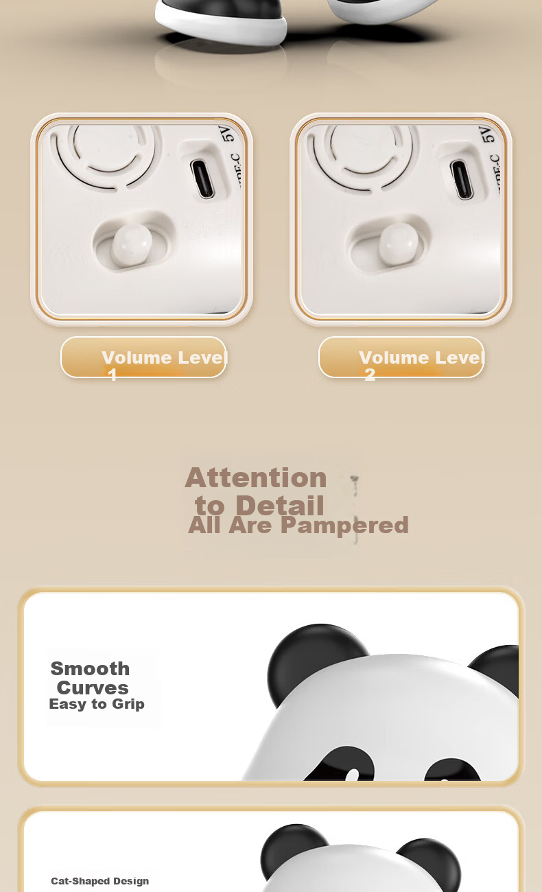 PEIQIMAMA Electric Panda Dancing Singing Toy Infant Head Lifting Training Device 0-6 Months Baby Visual Tracking Crawling Early Education 8
