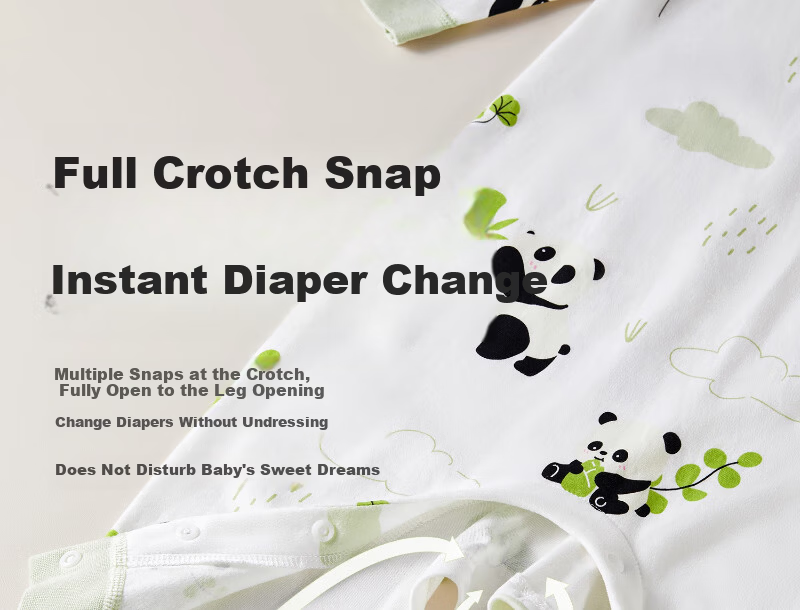 Scoornest Baby Pajamas Autumn Winter Spring Pure Cotton 2025 New Children's Homewear One-piece Cotton Sleepwear for Boys and Girls 18