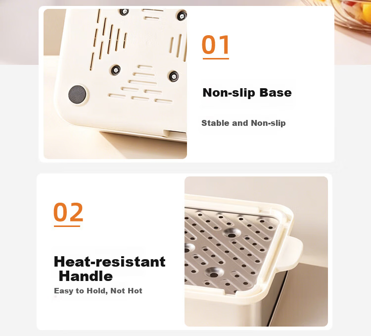 ACA 16L Electric Steamer and Cooker 3-in-1 Multi-Function Stainless Steel 304 Steaming Basket Electric Hot Pot for 3-6 People with Large Capacity and Reservation Function 12