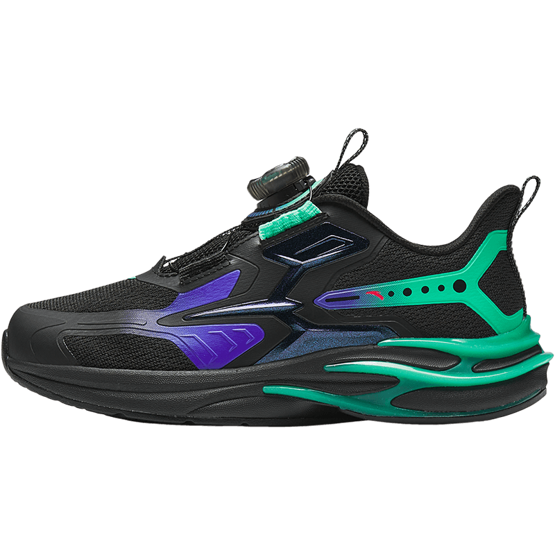 ANTA Children's Sports Shoes, Boys' Chiyan Running Shoes, 2026 Autumn Mesh Breathable Button Running Shoes, Baby Shoes, Trendy And Cool