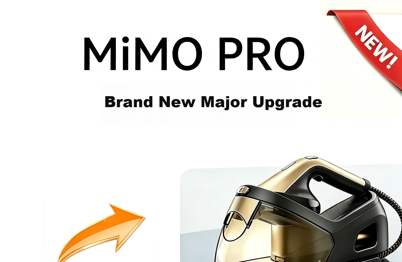 MiMO 26th Anniversary 9013Pro Desktop Garment Steamer Electric Iron High-End Home Small Portable Steam Iron Dual-Use Easy Storage Large Steam 4