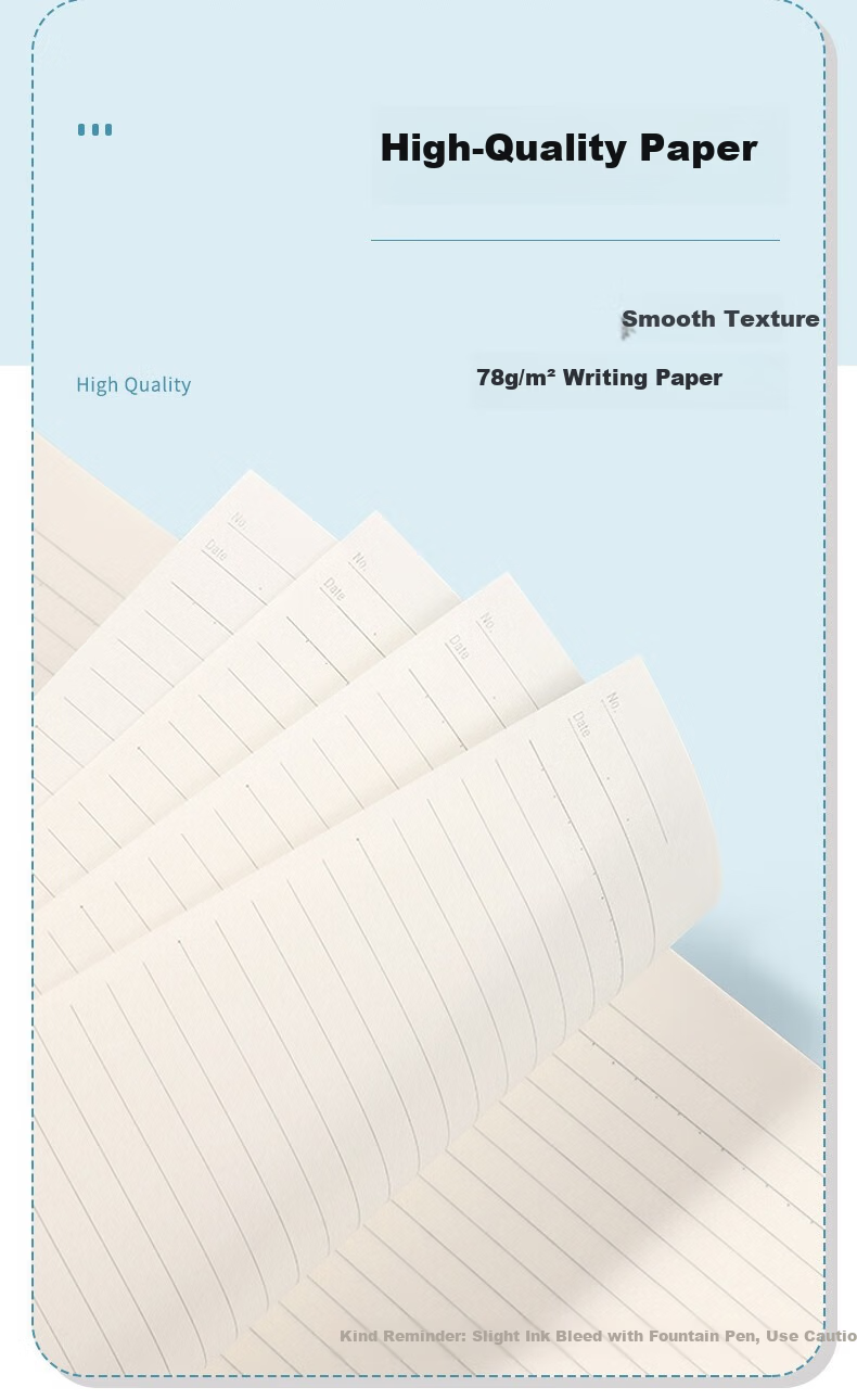 PLUS PLUS Notebook Business Office Minimalist Ins Style Horizontal Line Softcover B5 (Tarot Card B) Student Homework Journal Wirebound 5