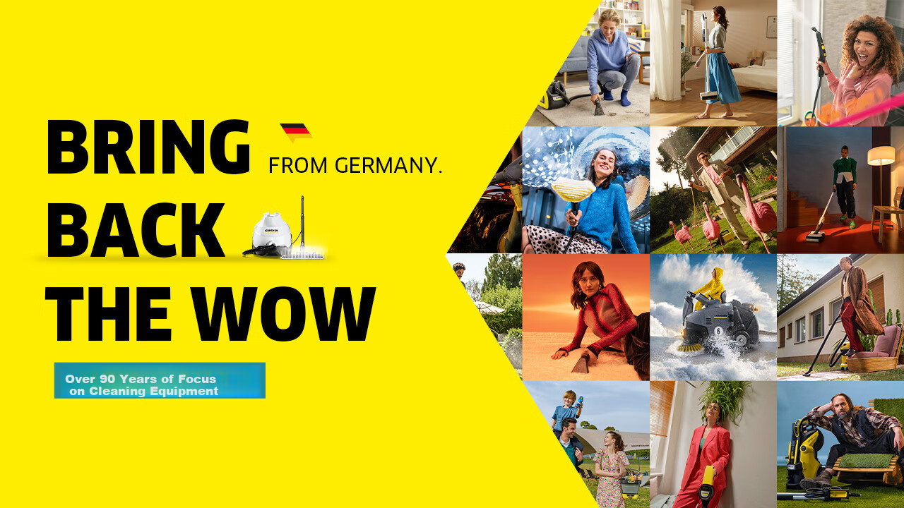 KARCHER Germany Karcher WV1 Handheld Wireless Electric Window Cleaner Glass Squeegee Surface Cleaner Tile Scraper Suction All-in-One 24