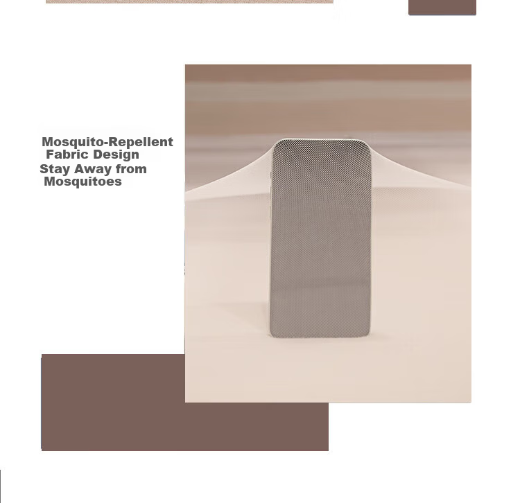 MUJI Anti-Fall Mosquito Net A-Class Full Enclosure Baby and Children's Mosquito Net Home Use Three-Door 1.5x2m Bed 9