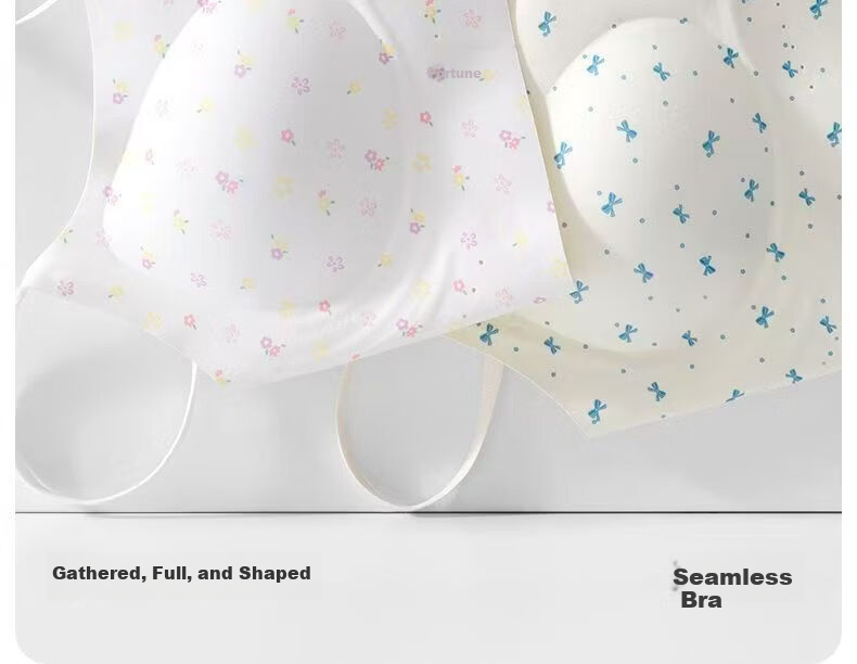Meishianxuan High School Girls Shaping Bra Youth Development Thin Strap Three-Stage Printed Underwear for Junior High Students 16