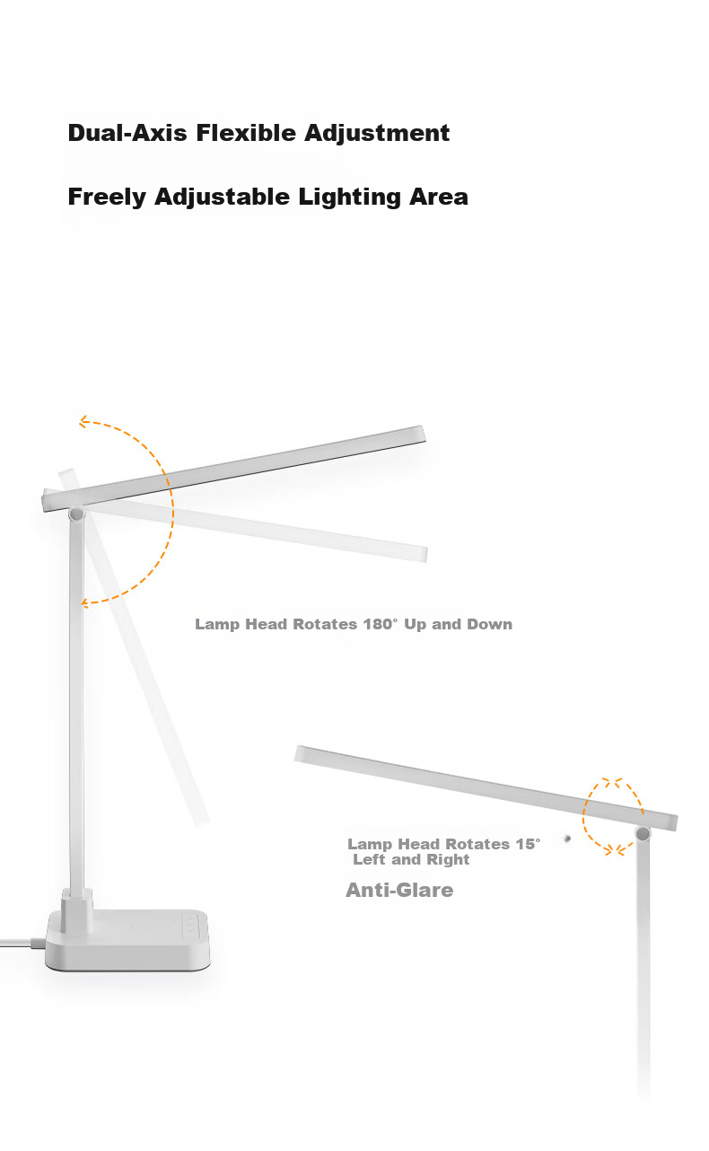 OPPLE Eye Protection Desk Lamp 4A Full Spectrum High CRI Honeycomb Lens Children's Bedroom Dormitory Student Reading Light 9