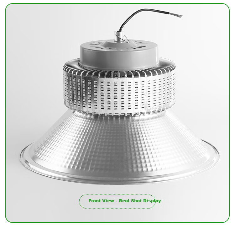 Biuyum LED Industrial Workshop Light Factory Warehouse High Power 200W Pendant Chain Mining Lamp White Light 17