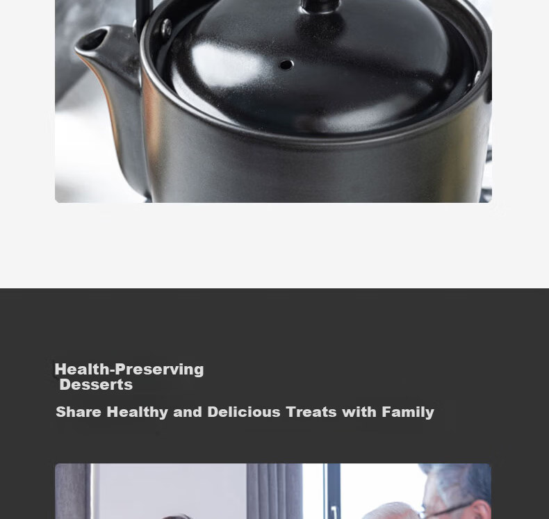 SANYUAN 3L Direct-Pour Intelligent Herbal Medicine Cooker Automatic Ceramic Herbal Decoction Pot YH30-A1 Large Capacity Split-Type Health Pot for Home Use 7