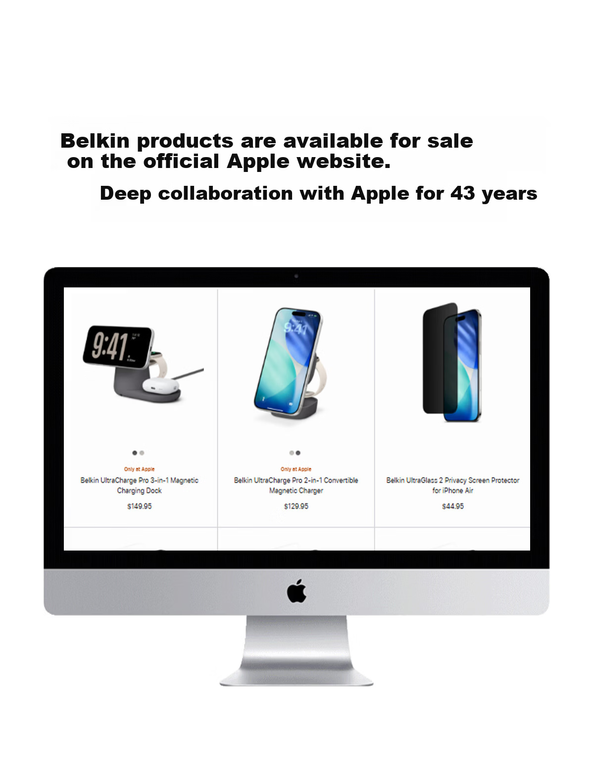 BELKIN Charger PD Fast Charging Apple Charger 40W Portable Charging Head Phone iPhone/iPad Charging Head USB-C Power Adapter White 5