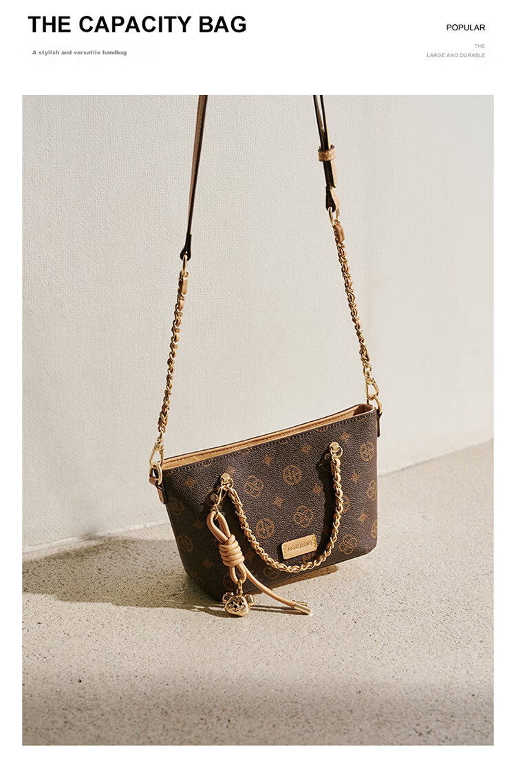 Aokang Women's Bag 2026 Trendy Retro Small Handbag Luxury Crossbody Shoulder Bag Birthday Gift for Girlfriend Wife 4