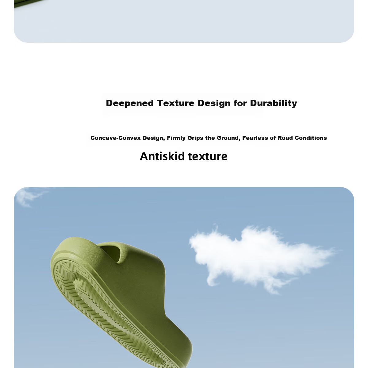 TZLDN Women's Home Slippers Indoor Bathroom Office Thick Sole Non-Slip EVA Soft Feel Casual Slides Men's 6