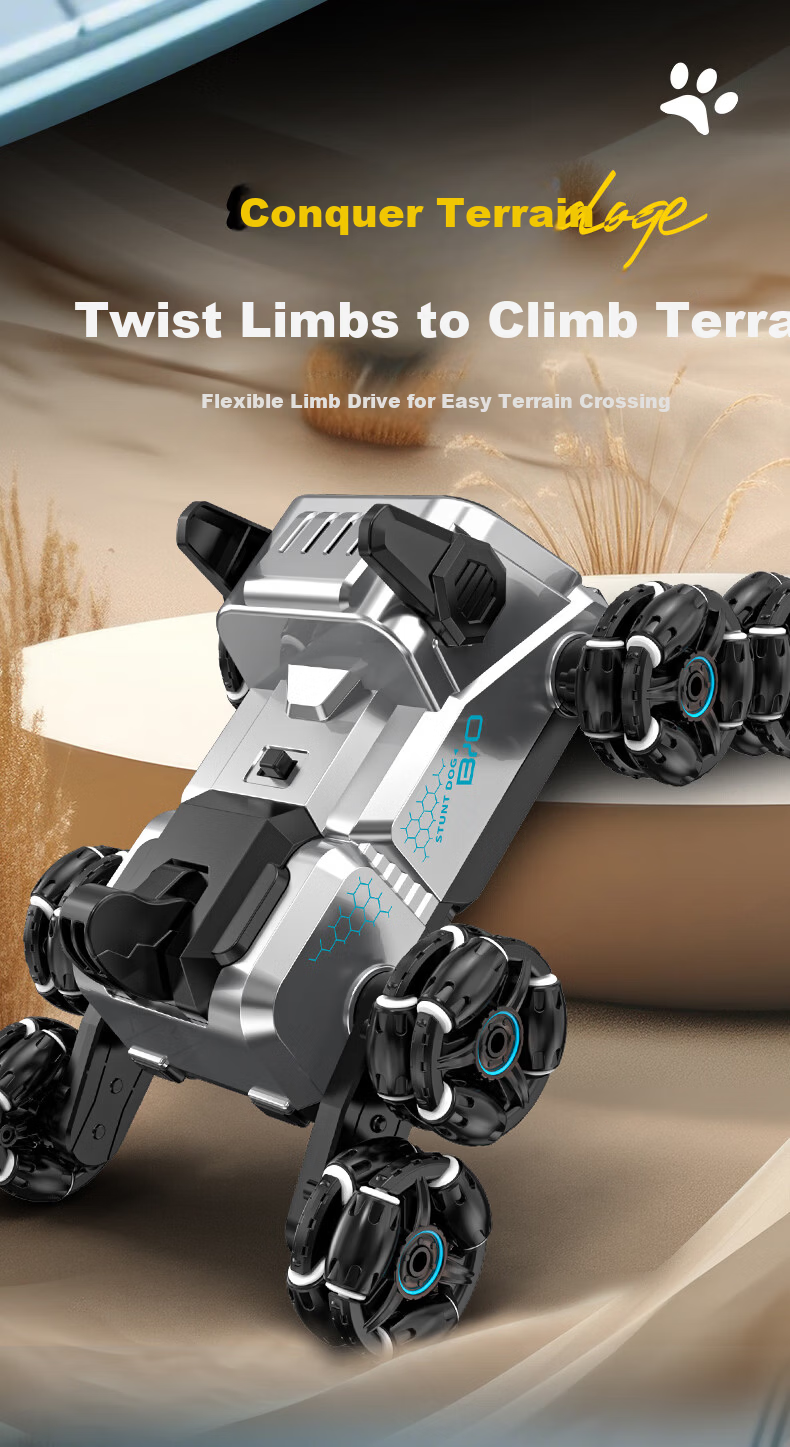 Remote Control Crawler Alloy Excavator with Dual Battery and Spray for Boys Kids Birthday Gift Ages 6-10 5