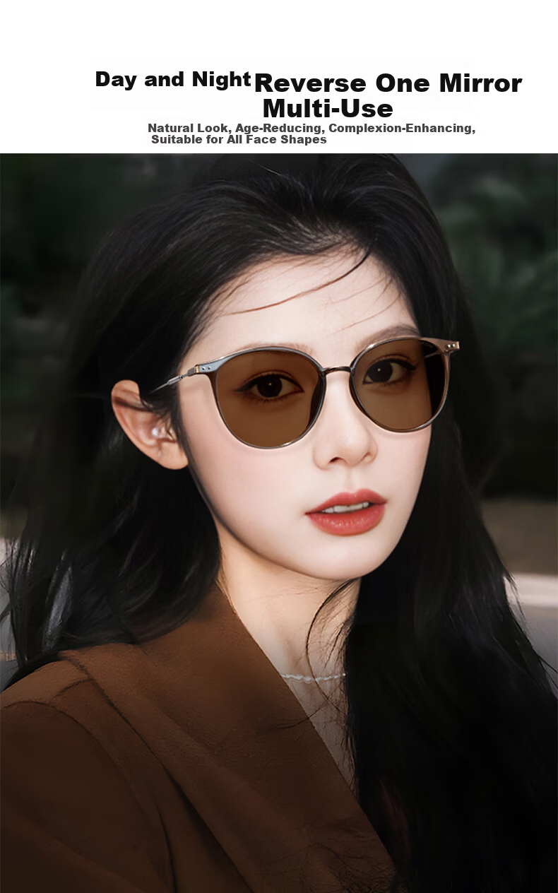 CAPONI Photochromic Night Vision Sunglasses for Women UV Protection Day and Night Driving Anti-Glare Polarized Sunglasses 10