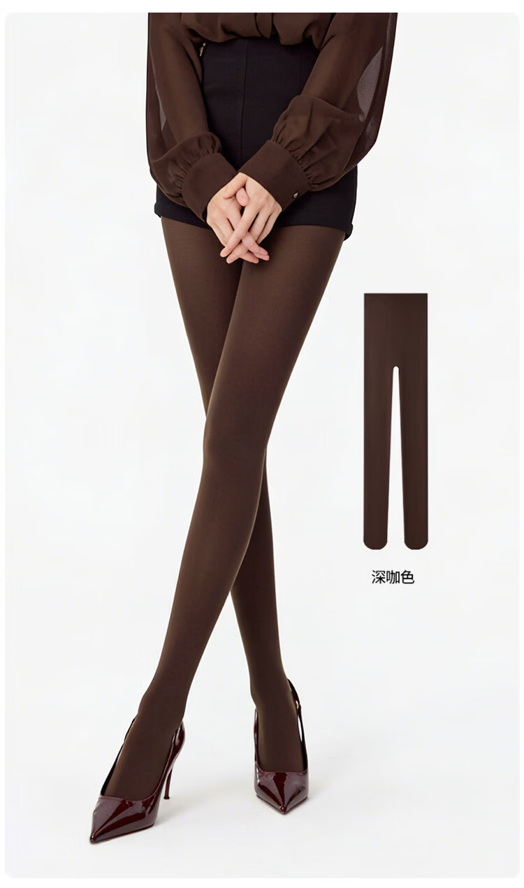 Afandi Natural Beauty Qianjin Women's 180D Warp-Knitted Seamless 900-Needle High-Density Anti-Wrinkle Durable Pantyhose 21