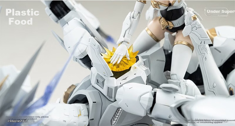 Sulink Model Toys Odo Lifeform Dragon Heart 1/6 Mecha Girl Daylight Meteor Domestic Assembly Model 36