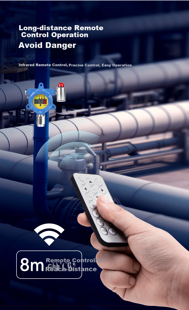 BAOSHIAN GTYQ-DX101 Combustible Gas Alarm Detector Industrial Gas Detector Combustible Gas Detector 6