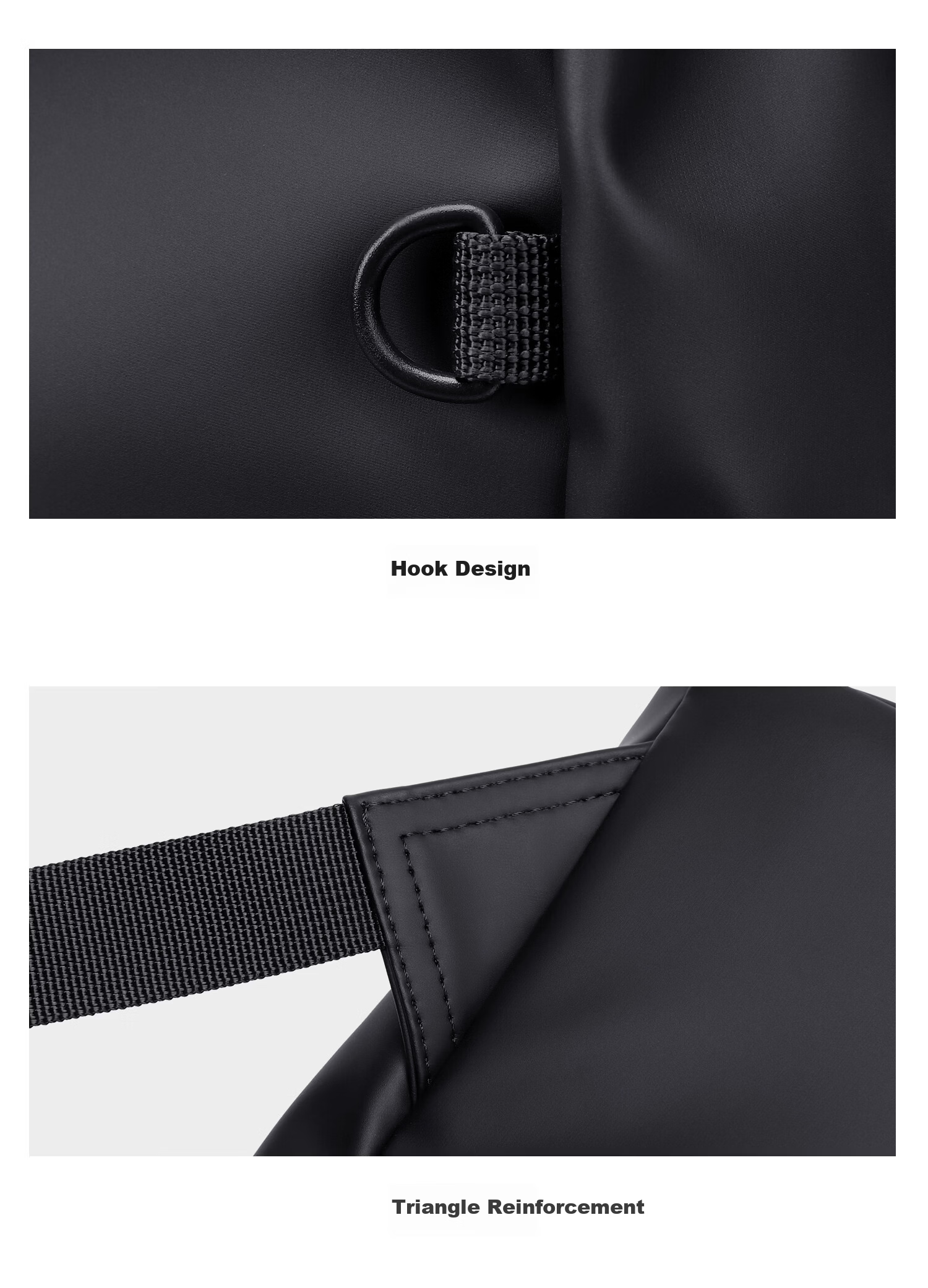 GOLF Men's Travel Backpack 15.6/16 Inch Laptop Bag Student School Backpack Flap Business Commuter Backpack 24