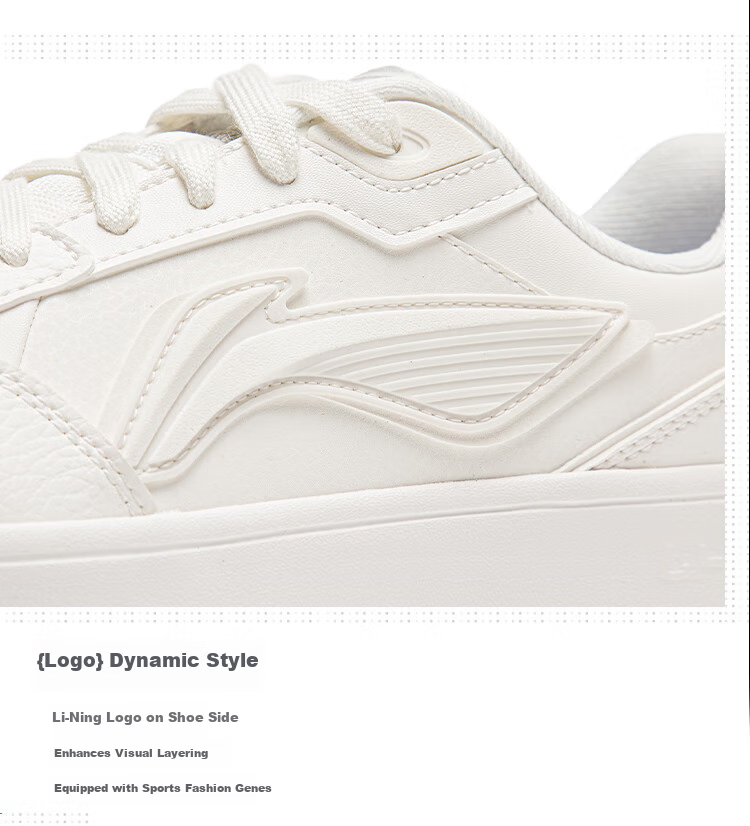 LI-NING Men's Trendy Comfortable Lightweight Durable Casual Sneakers Classic Fashion Versatile Shoes 3