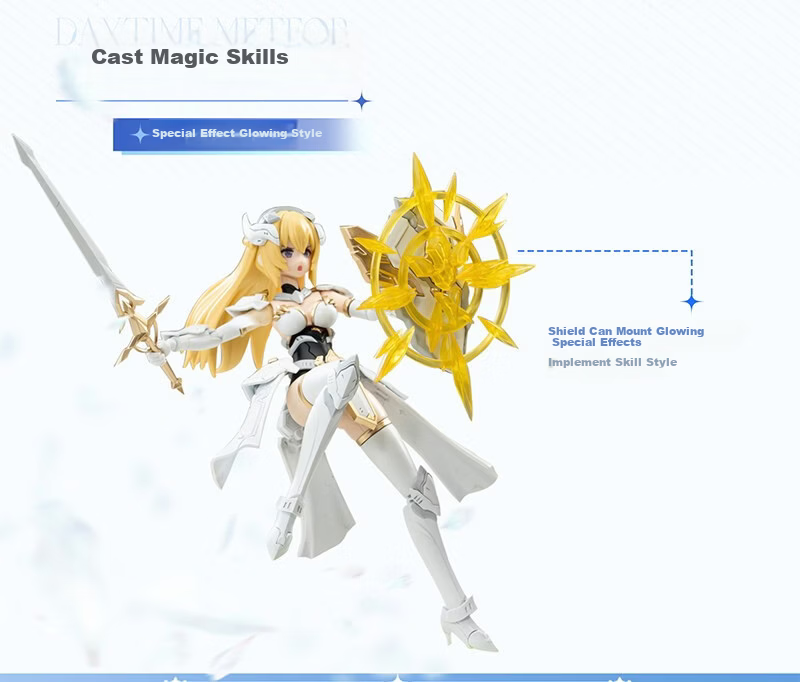 Sulink Model Toys Odo Lifeform Dragon Heart 1/6 Mecha Girl Daylight Meteor Domestic Assembly Model 4