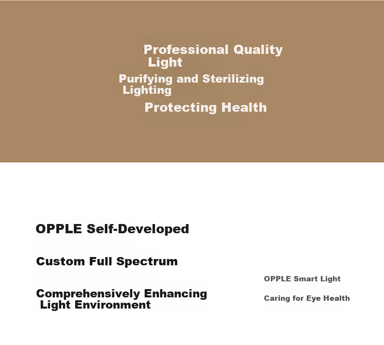OPPLE Warm Air Bathroom Heater Hug Warm Series Integrated Ceiling Light Ventilation Zhixu-S 9