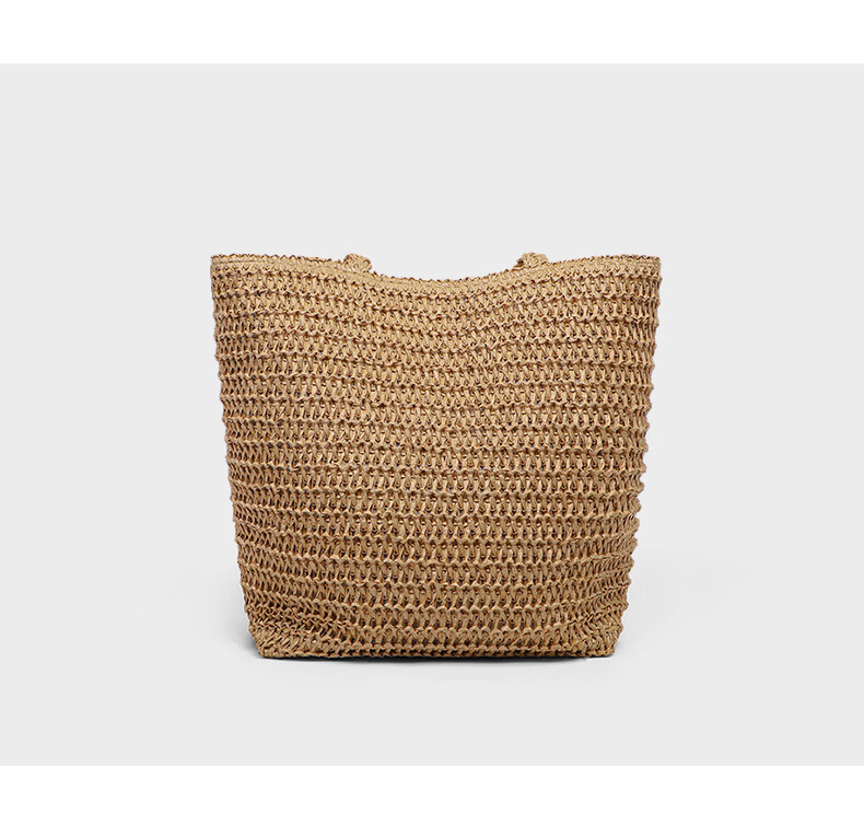 Love Sea Woven Bag Women's Straw Beach Large Capacity Tote Fashion Birthday Gift Premium Feel for Girlfriend Wife 19