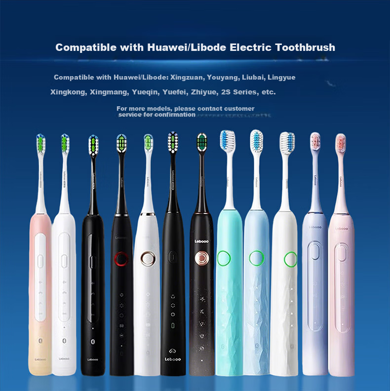 MUBE Compatible Huawei HarmonyOS Libode Electric Toothbrush Replacement Head Lebooo Youyang Star Diamond Series Universal 2