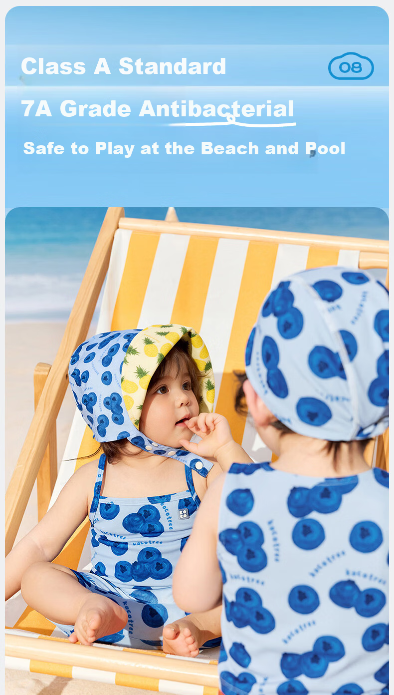 Kocotree KK Tree Baby UV Protection One-Piece Swimsuit for Infants and Toddlers 25