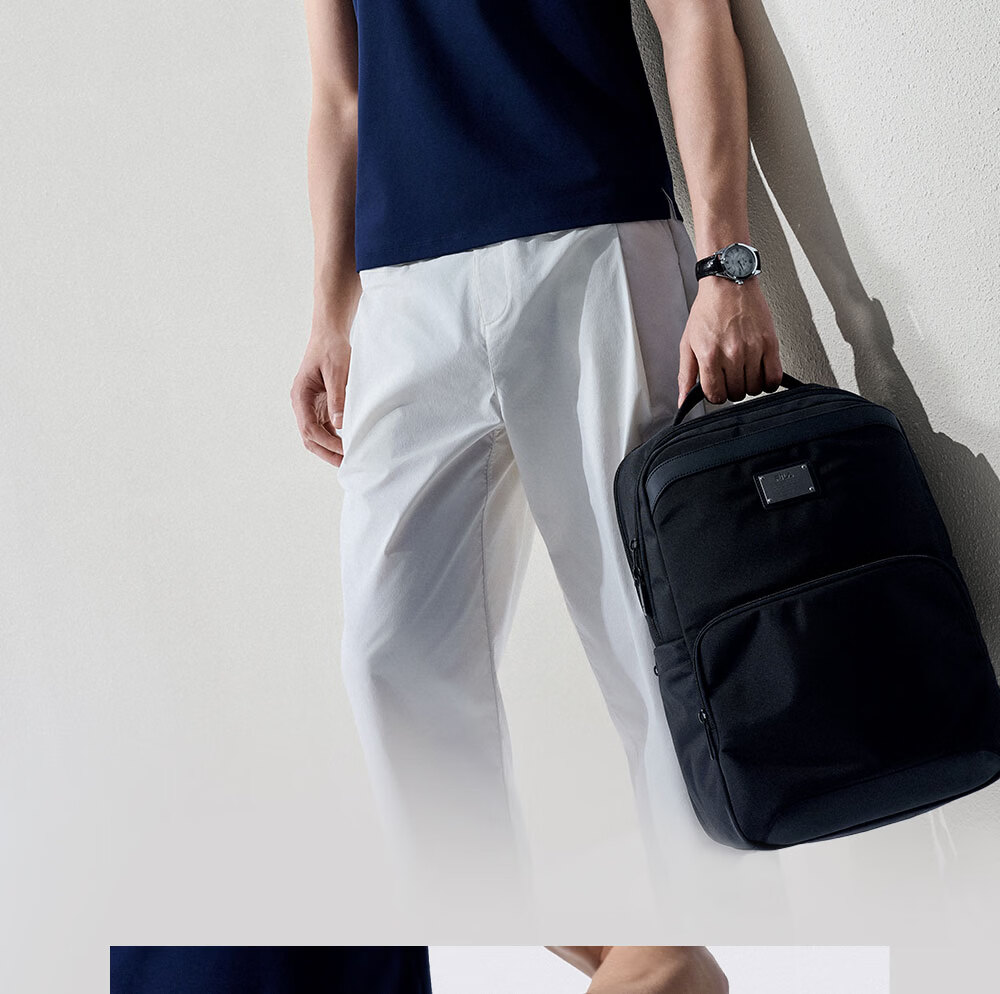 FILA Official Men's Backpack 2026 Fashion Commuter Business Laptop Bag 11