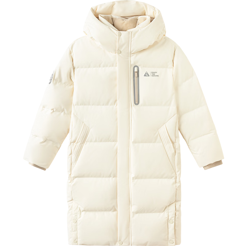 BALABALA Kids Down Jacket Boys Girls 2025 New Winter Thick Warm Long Parent-Child Coat