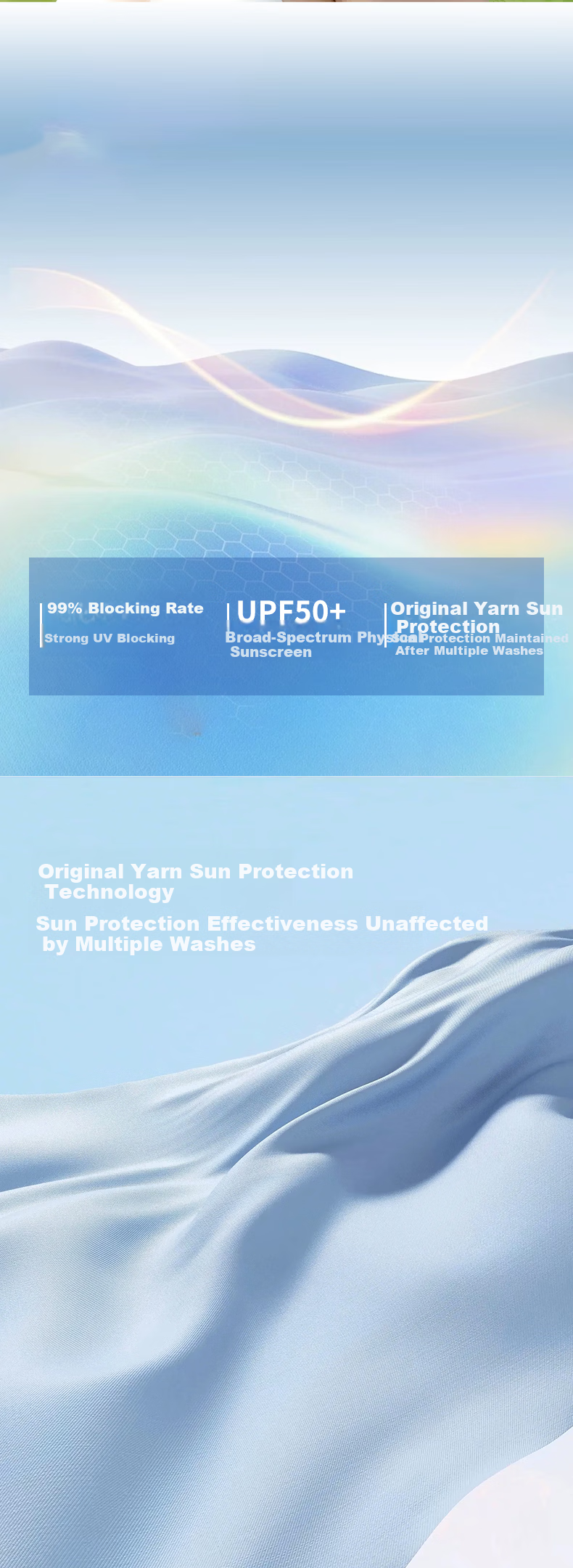 JD Jingzao Unisex Sunscreen Mask UV Protection Breathable Cycling Ice Silk Cooling Full Face Sun Protection Mask Black 9