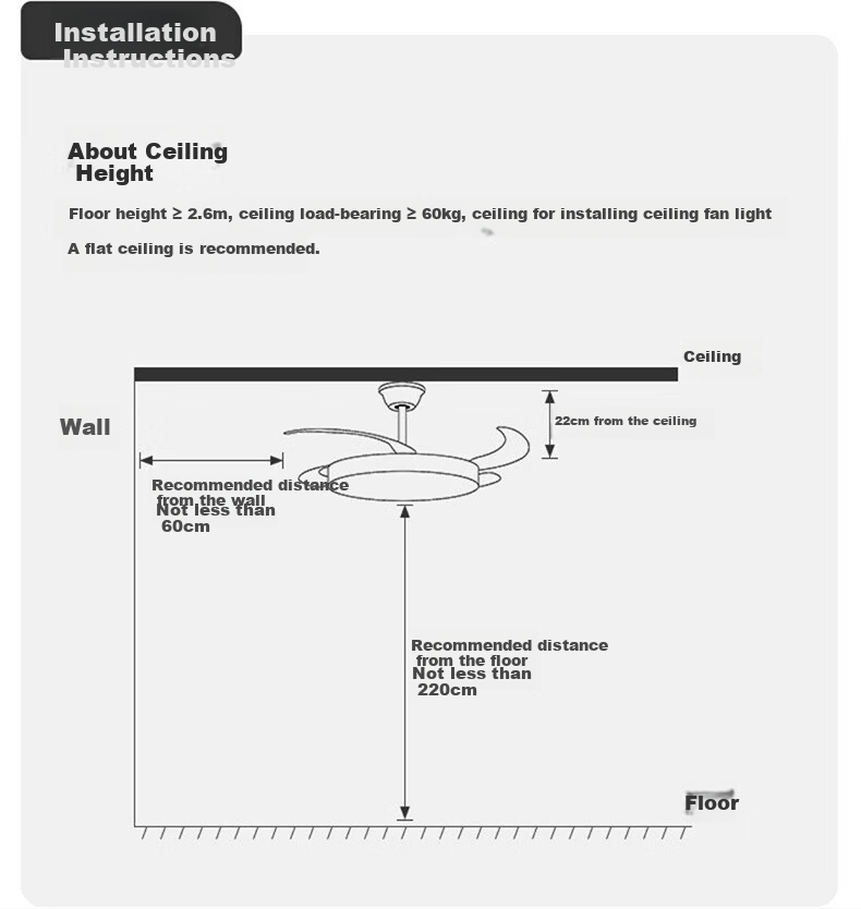 ASUS Lighting American Cree LED Silent Fan Light Modern Gold Invisible Blade Ceiling Fan Light for Dining Room and Bedroom 32
