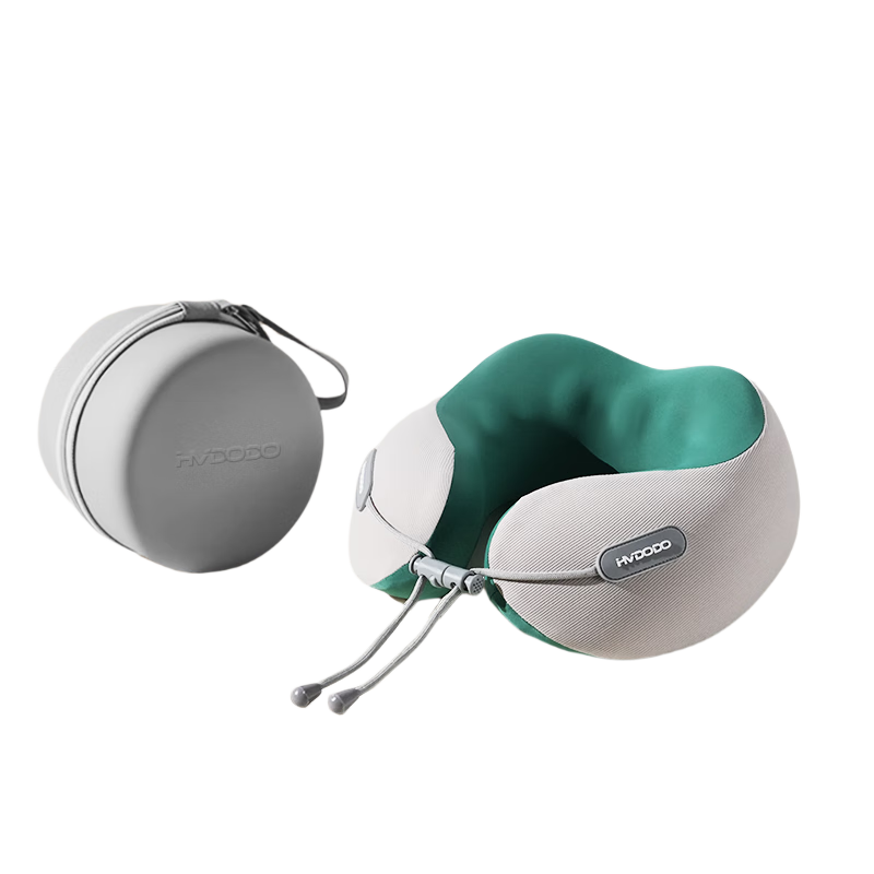 HUIDUODUO U-Shaped Neck Pillow Travel Portable U-Shaped Pillow Non-Inflatable Neck Support Cushion for Airplane High-Speed Train Nap