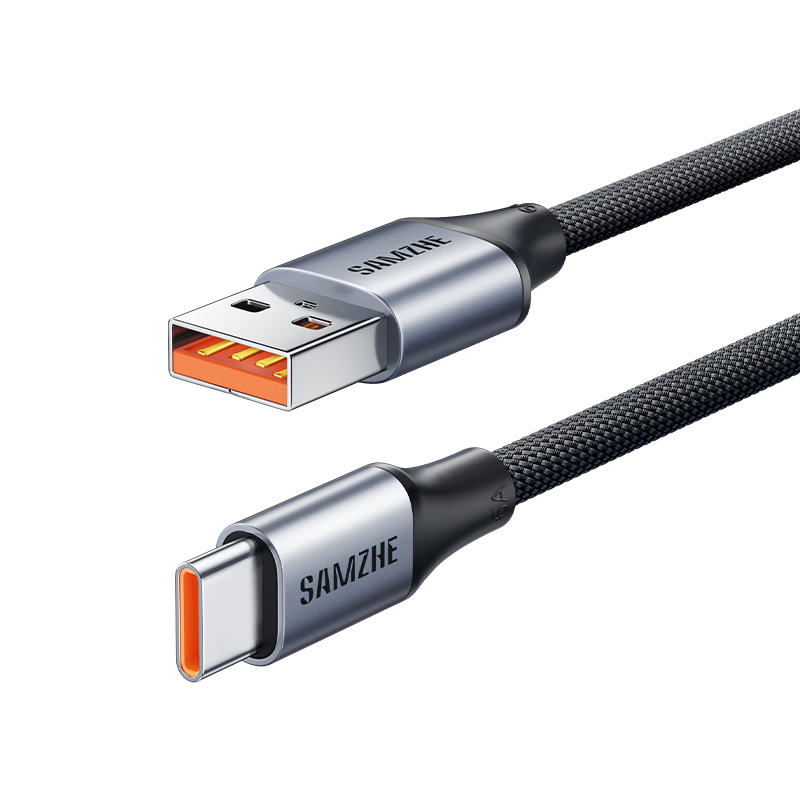 Sanze Type-C Data Cable 100W/66W Super Fast Charging 6A for Huawei Honor Pura80/70/Mate70/60Pro Android Car Charger 1.5m