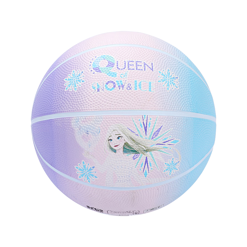 Disney Toy Ball Children's Size 7 Youth Girls Gift Foam Rubber Basketball - Frozen Size 7 Ball