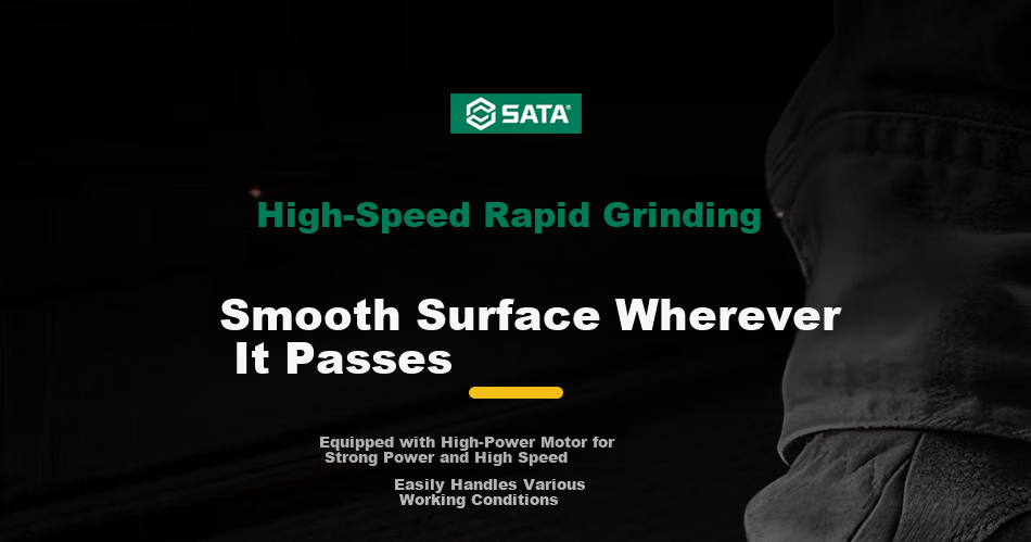 SATA Adjustable Speed Angle Grinder D05725 High Power Household Metal Cutting Polishing Grinding Machine 4