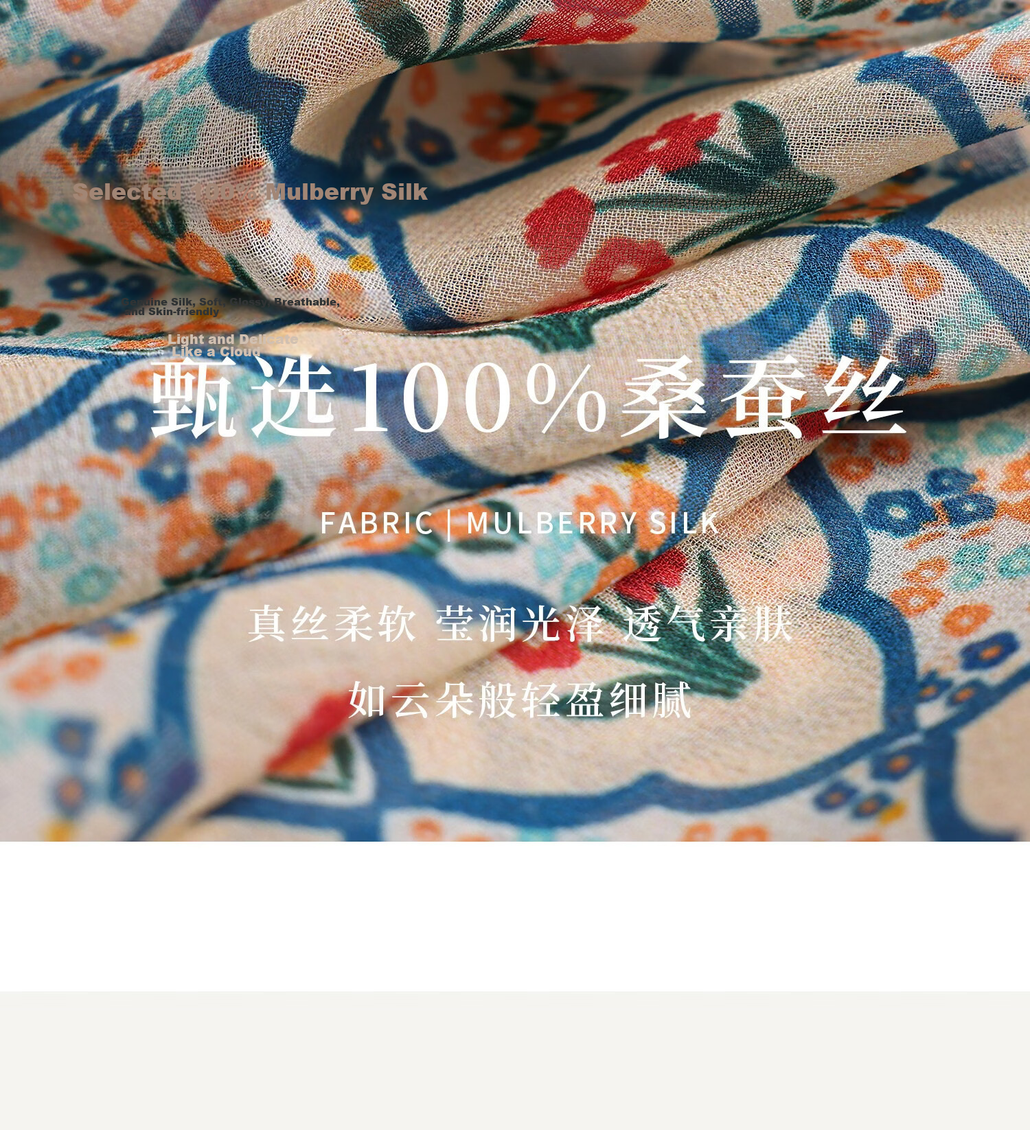 Lagur Shen Yue Same Style "Baoxiang Little Red Flower" Silk Long Scarf for Women Spring Summer Elegant Purple Pink Gift Box Set 9