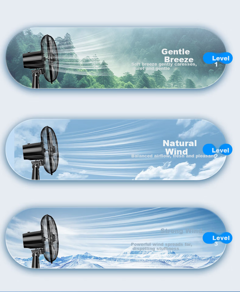 DIAMOND Diamond Brand Desktop Electric Fan Home Table Fan Dormitory Bedroom Oscillating Fan Living Room Office Energy-Saving Fan Student Desktop Fan DTS-M001 5