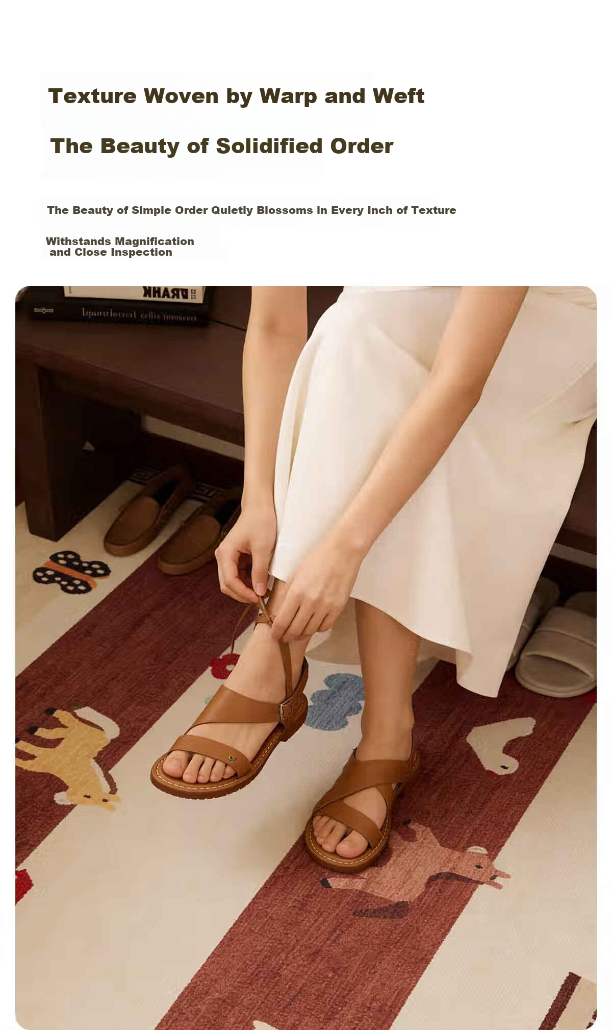 COMICOMI Small Coconut Square Entrance Floor Mat Non-Slip Cuttable Luxury Dust Removal 60*90cm 18