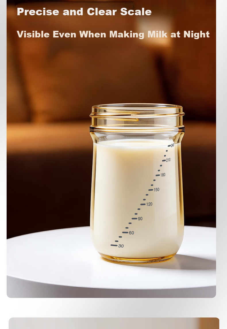 Qikibao Baby Growth PPSU Feeding Bottle Set 240ml Straw Direct Drinking for 6+ Months Imitation Breast Milk Children's Festival Gift 11