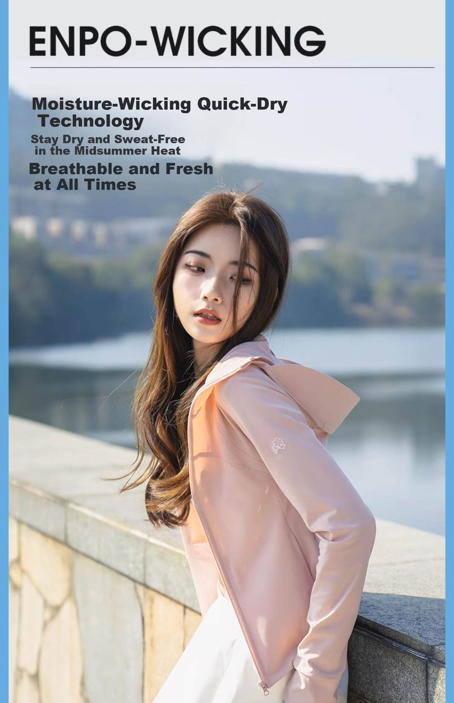Camel Women's Outdoor Sun Protection Jacket Short Slim Fit Waist Quick-Dry Spring Summer New 10