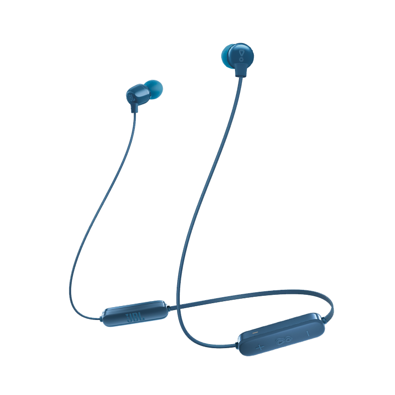 JBL TUNE 135BT Bluetooth Wireless Neckband Sports Earphones Wireless Stereo Headphones for Apple Devices Blue