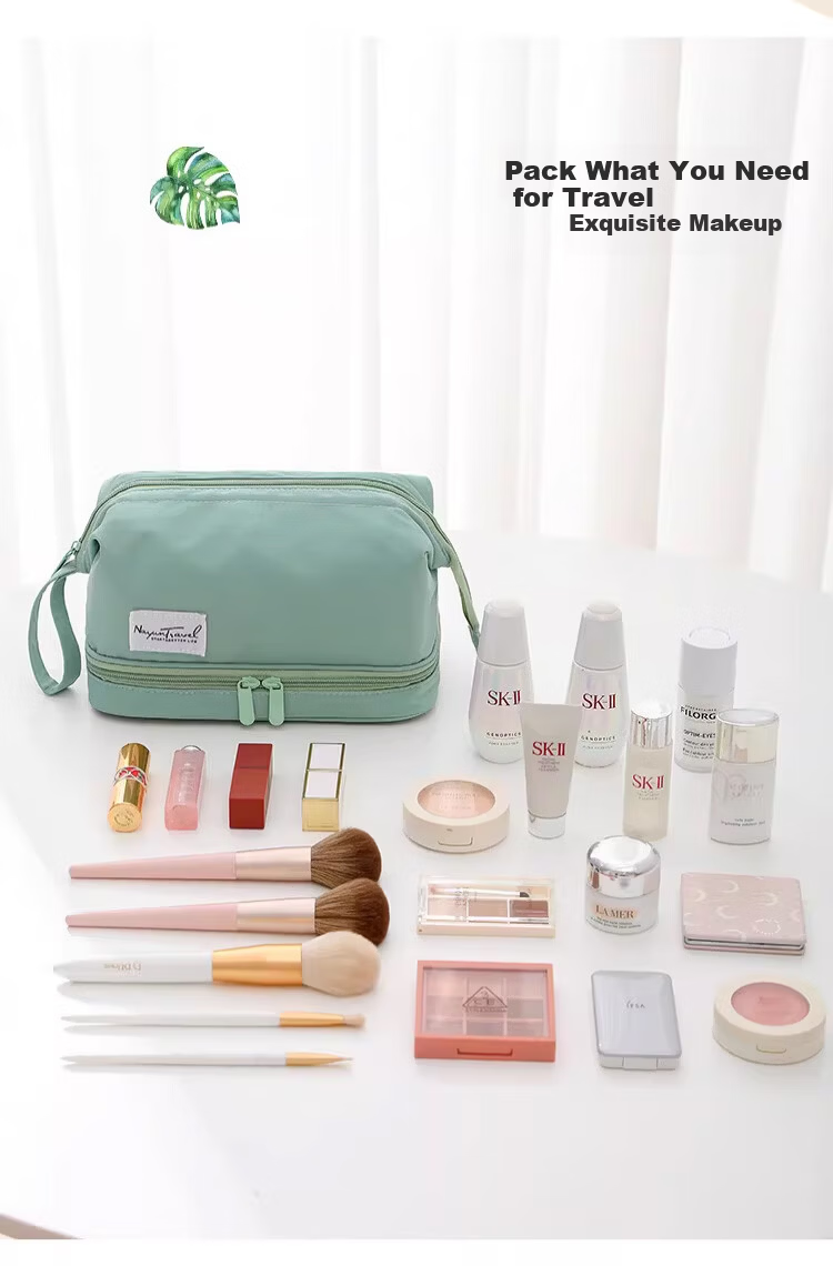 Banjeni Travel Makeup Bag Large Capacity Handheld Portable Partitioned Cosmetic Organizer for Men and Women Luggage Bag 6