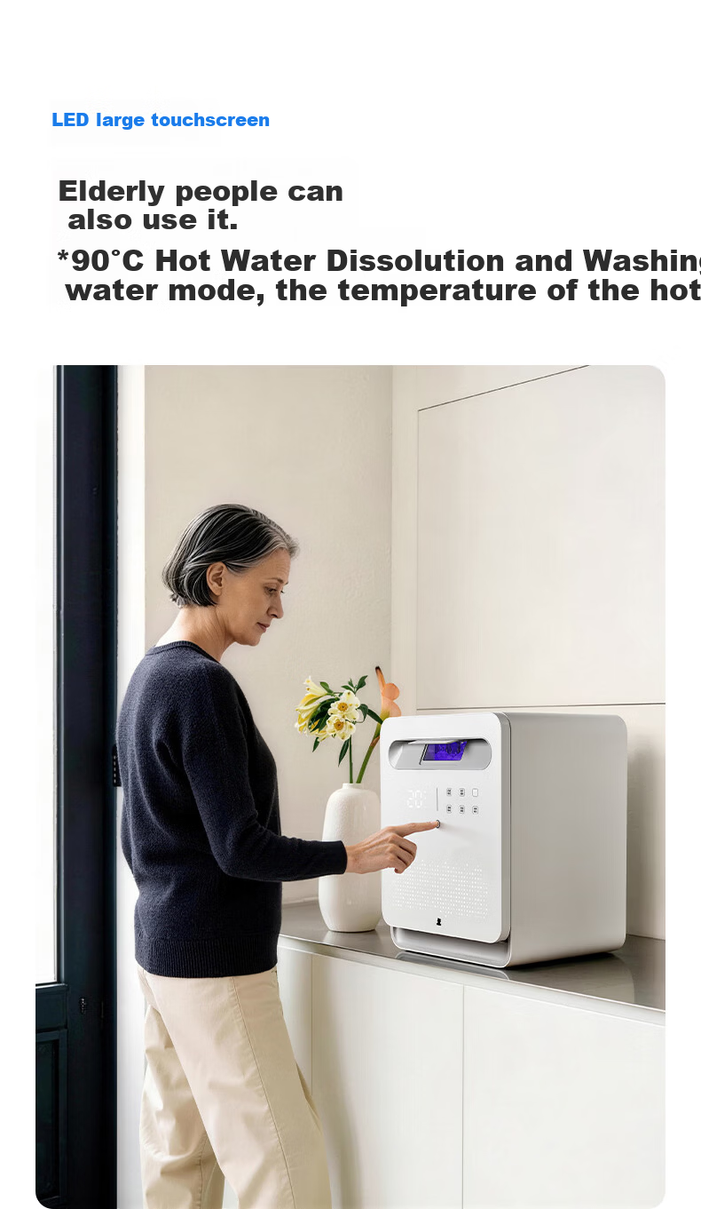 Little White Bear Baby Bottle Sterilizer Dryer A2.1 Quantitative Temperature-Controlled Milk Maker Automatic Milk Shaker R1 3-in-1 Feeding Station 16