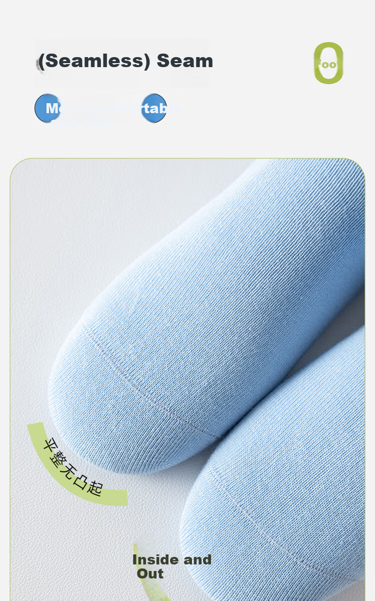 Miiow Kids Boys Breathable Cotton Socks Spring Summer Mid-Calf Alphabet Sports Socks for Toddlers and School Children 5