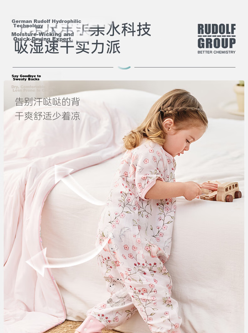 Ibaby Summer Sleeping Bag Anti-Startle Swaddle Breathable Double-Layer Silk Baby Newborn Cat Nan Huaxin 100 3
