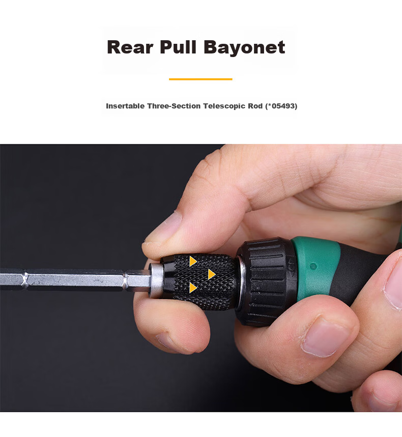 SATA Household Mini Ratchet Screwdriver & Small Socket Set 05492 9