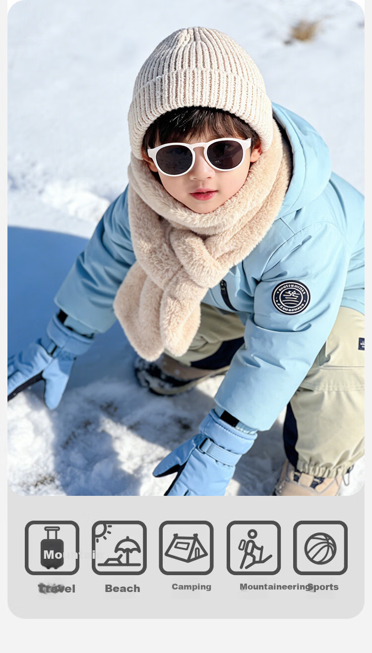 FENCHI Kids Polarized Sunglasses for Boys and Girls Ages 3-6 UV Protection Baby Sun Glasses 12