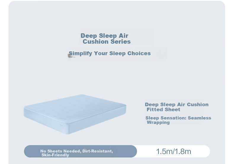 FUANNA x JDear JD Collaboration [Li Xiaoran Same Style] Washable Deep Sleep Air Cushion Pillow Cervical Pillow 72x40x8cm 8